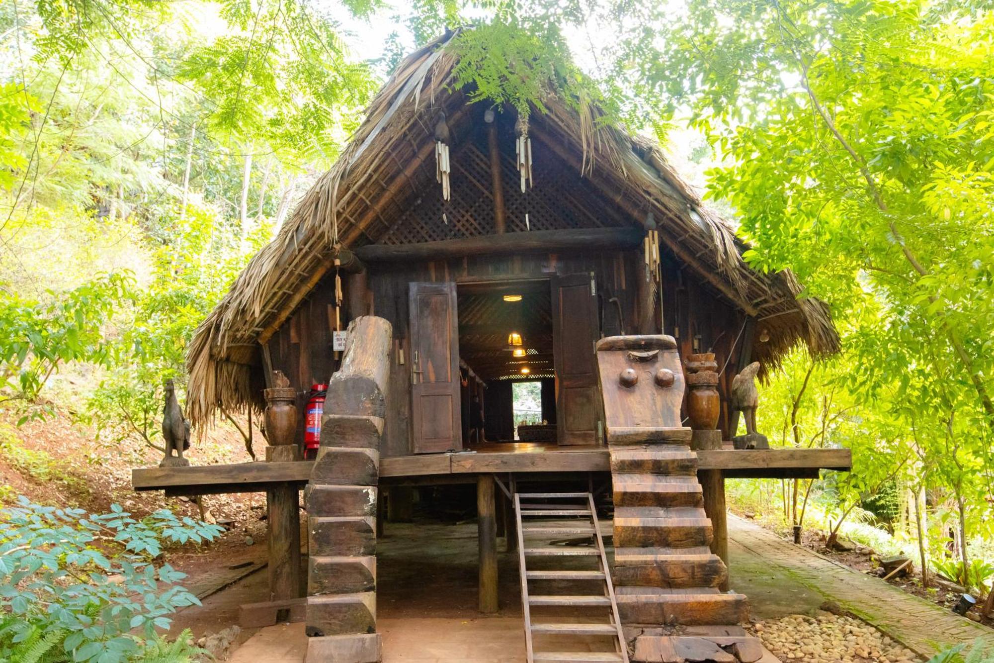 Homestay Ako Ea Buon Dha Prong Exteriér fotografie