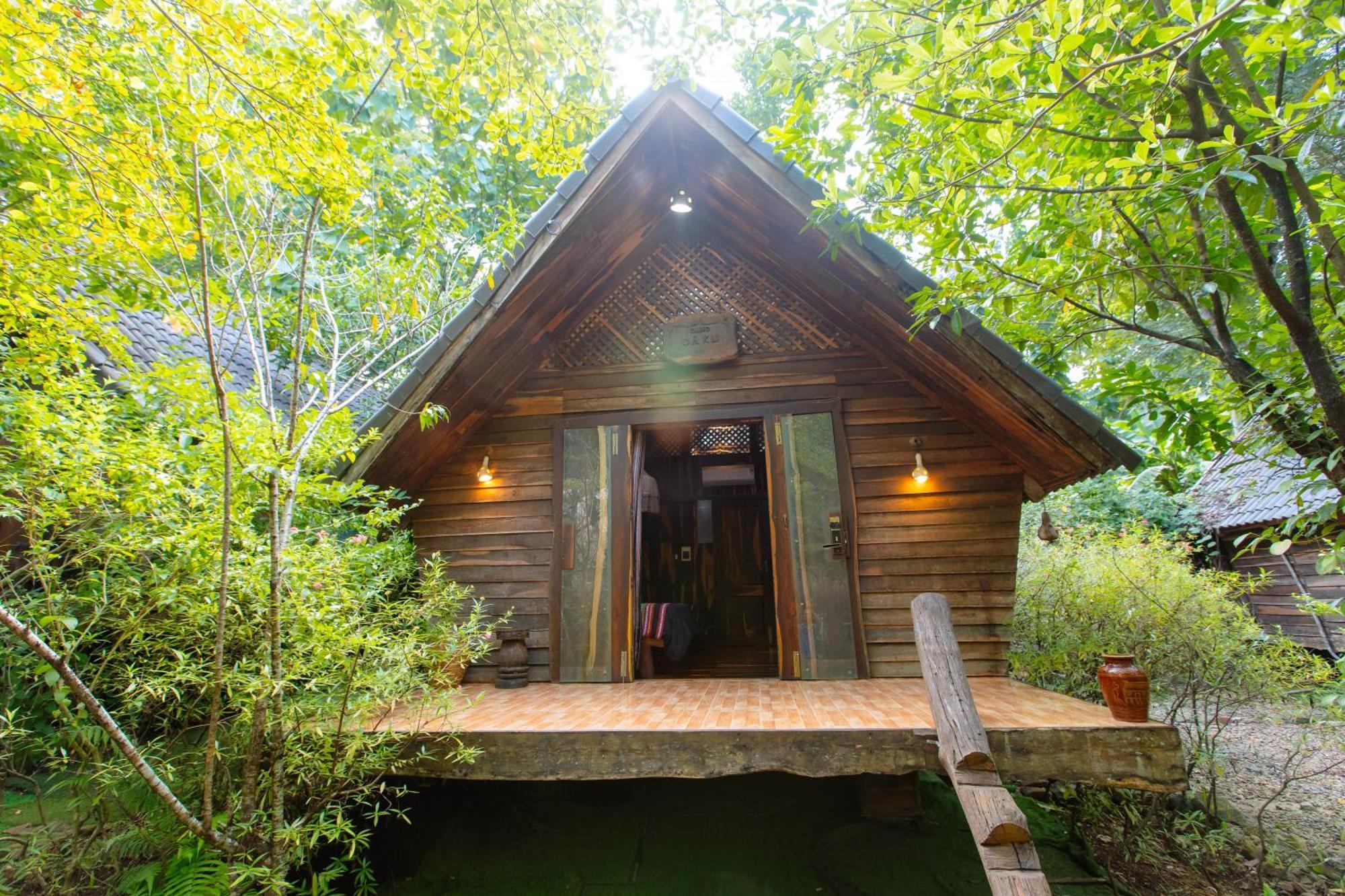 Homestay Ako Ea Buon Dha Prong Exteriér fotografie